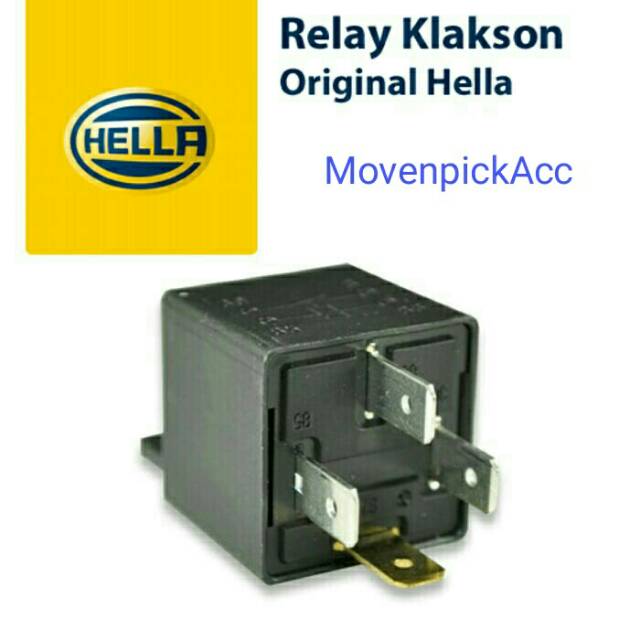 Jual Relay Hella 24V 20A Kaki 4 Original Shopee Indonesia