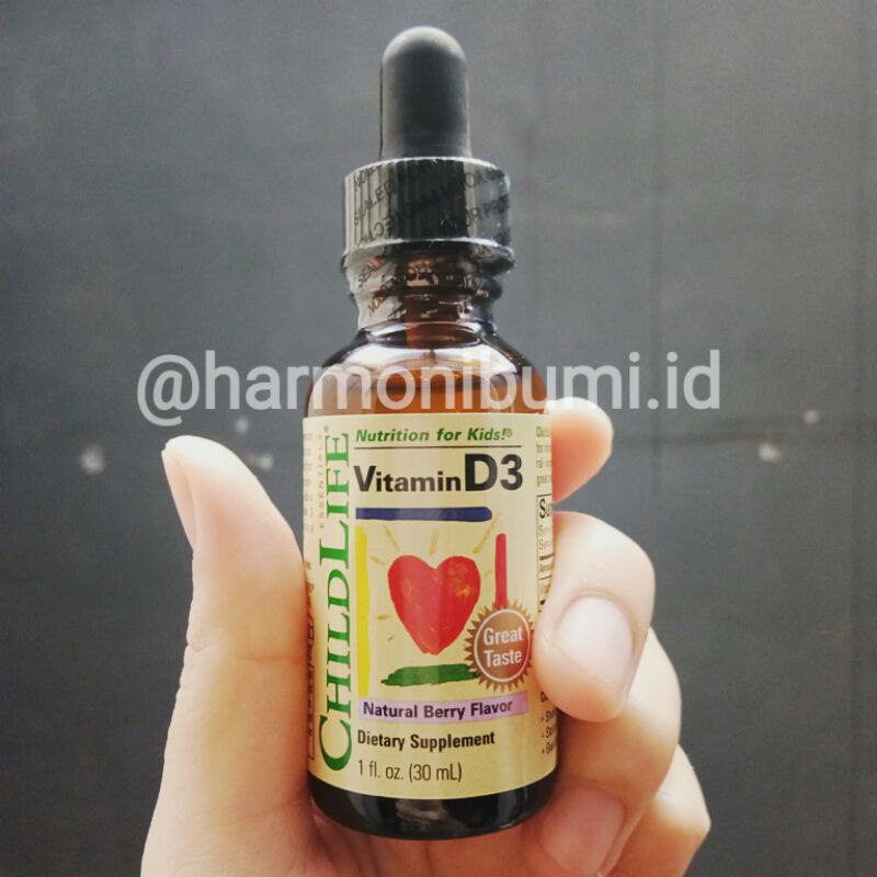 Jual CHILDLIFE VITAMIN D3 (100 ORIGINAL) Shopee Indonesia