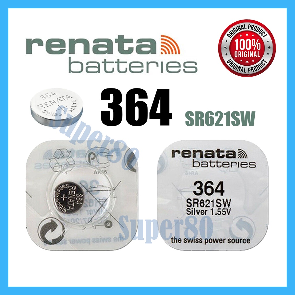 Jual Renata 371 SR920SW Original Baterai Jam Battery Batre SR920 SW SR 920  - Kota Surabaya - Shop80