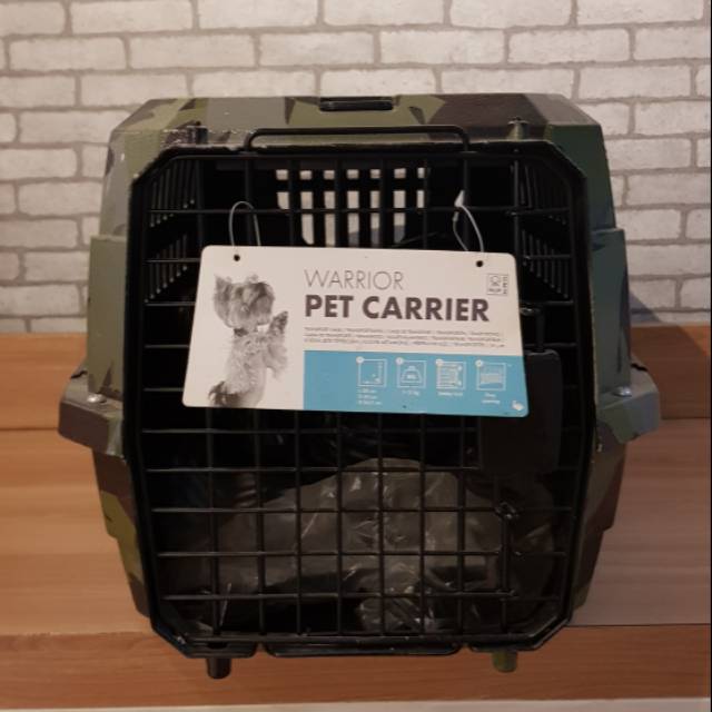 Jual WARRIOR Pet Carrier (Kennel Box) Shopee Indonesia