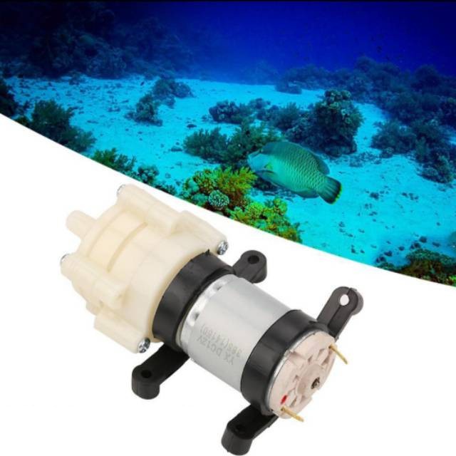 Jual Pompa air mini aquarium DC 12V R385 Foodgrade | Shopee Indonesia