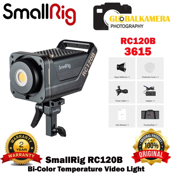 Jual SmallRig RC120B Point-Source Bi Color Temperature Video Light ...