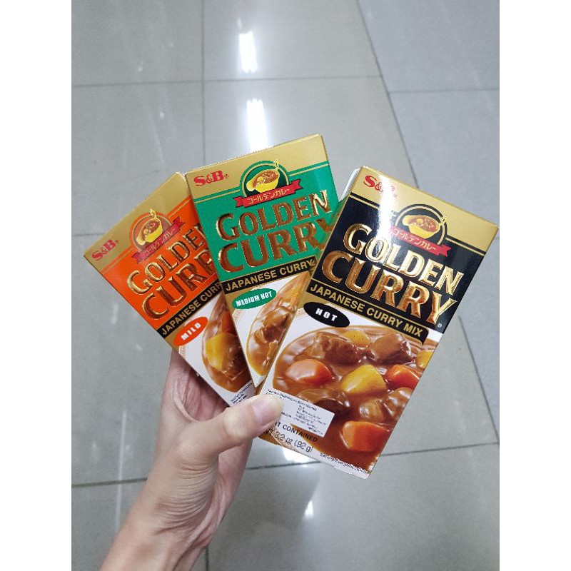 Jual S&B Golden Curry Japanesse Curry Mix 92 gram - Hot - Jakarta