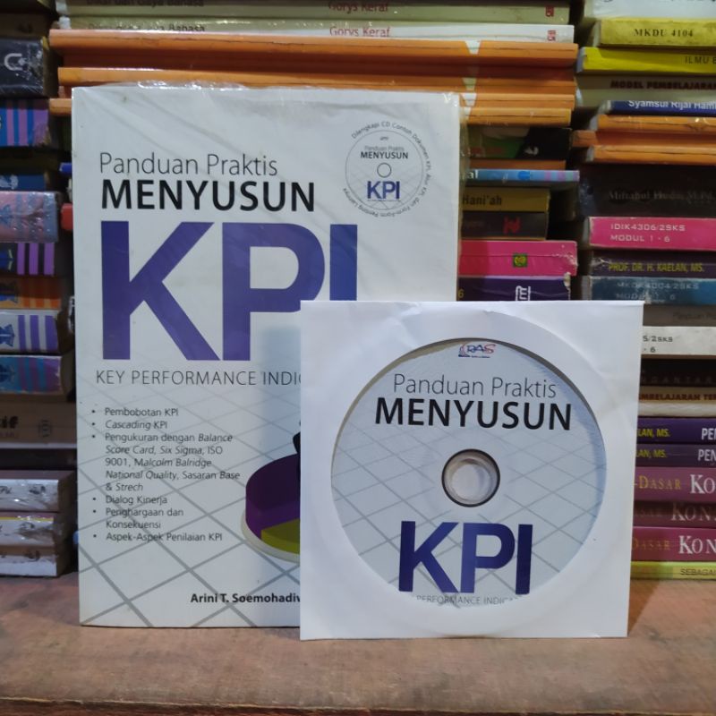 Jual PANDUAN MENYUSUN KPI DILENGKAPI CD CONTOH KPI, ALUR KPI DAN FORM ...