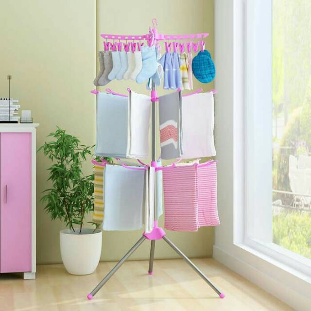 Jual JEMURAN/PAKAIAN/RAK LIPAT/JEMURAN GANTUNG/MENARA/RAK PENGERING/RAK ...