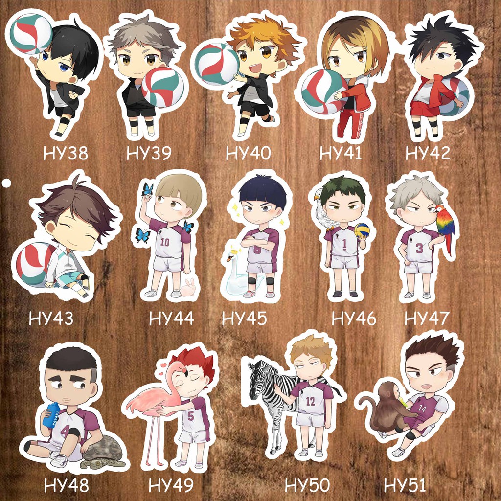 Jual Stiker Sticker Anime Haikyu Haikyuu Haikyuu Shopee Indonesia 8521