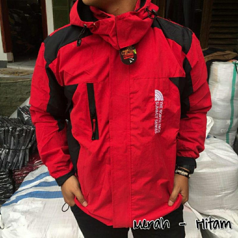 Jaket north 2024 face asli