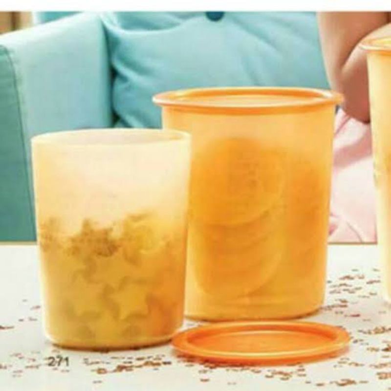 Jual small mosaic canister tupperware Shopee Indonesia