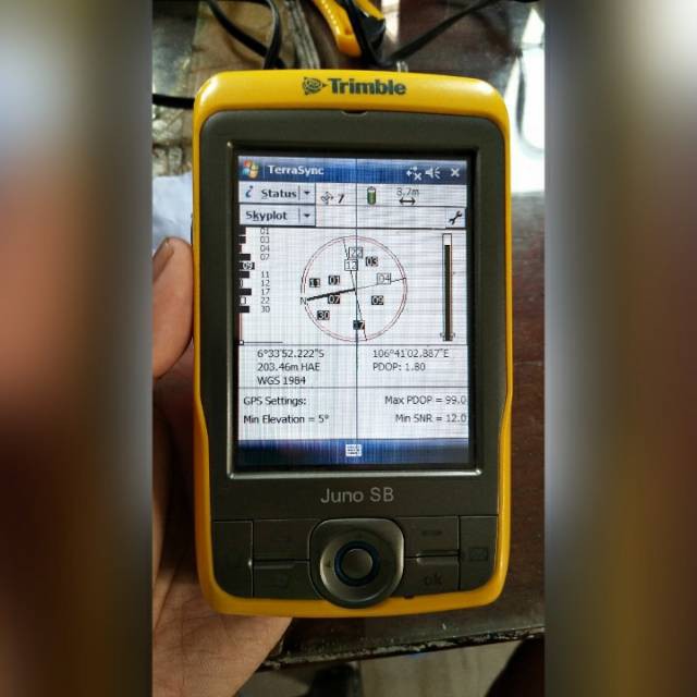 Jual Bekas Berkualitas GPS Trimble Juno SB With Terrasync Standard Shopee Indonesia