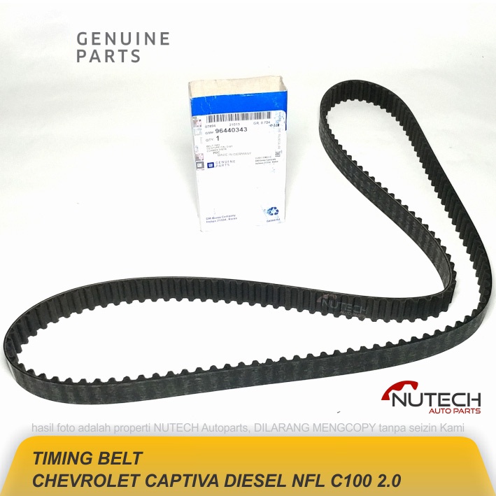 Jual Timing Belt Chevrolet Captiva NFL Diesel C100 2.0 Original