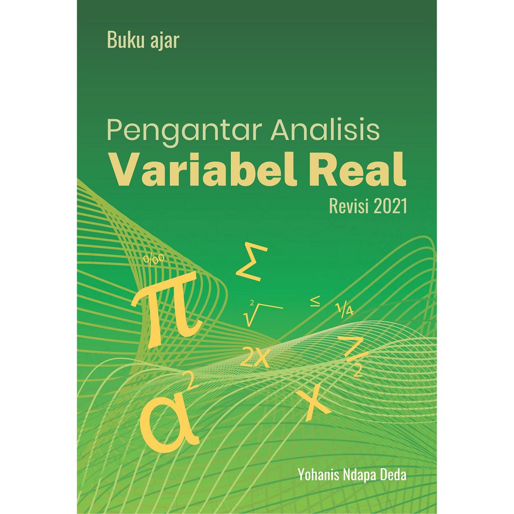 Jual Buku Ajar Pengantar Analisis Variabel Real (Revisi 2021) | Shopee ...