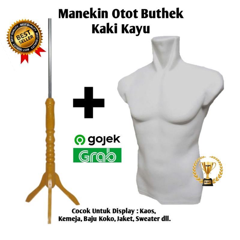 Jual Manekin Body otot / Patung Display Pria / Display baju | Shopee