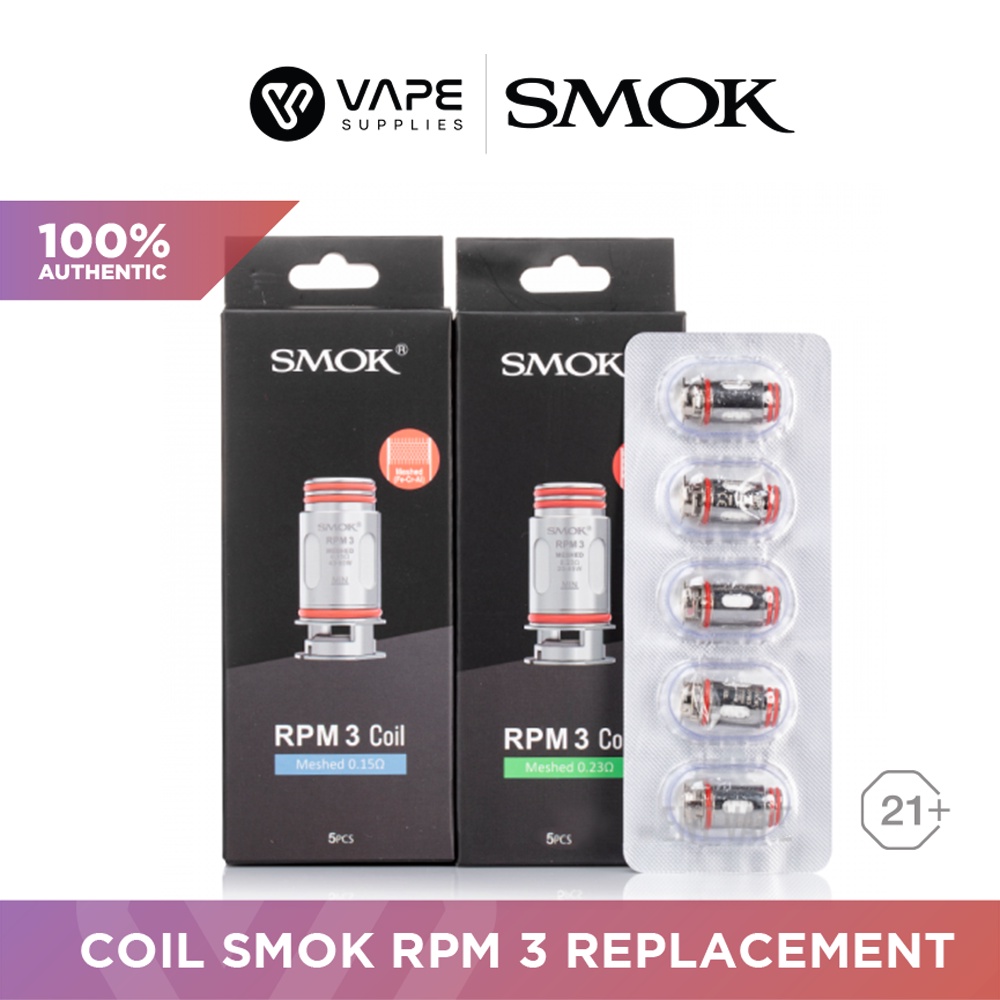 Jual Coil Smok RPM 3 Replacement Authentic Smok Tech - RPM3 Coil ...