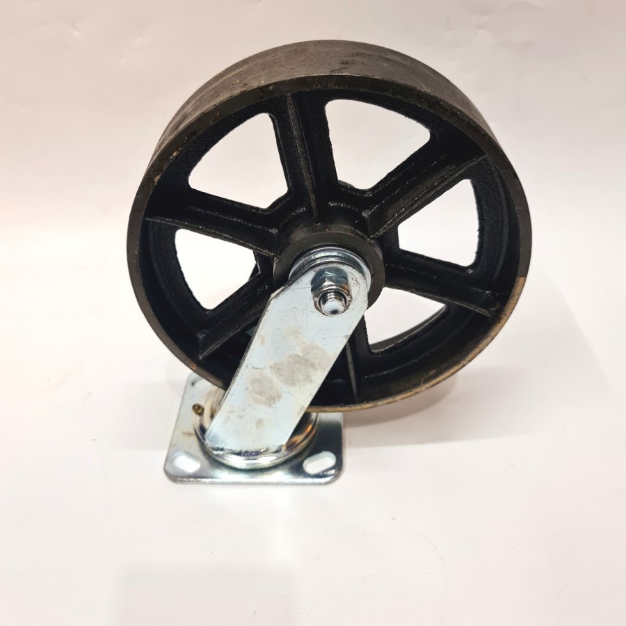 Jual Roda troley besi 8 inch taiwan (putar) | Shopee Indonesia