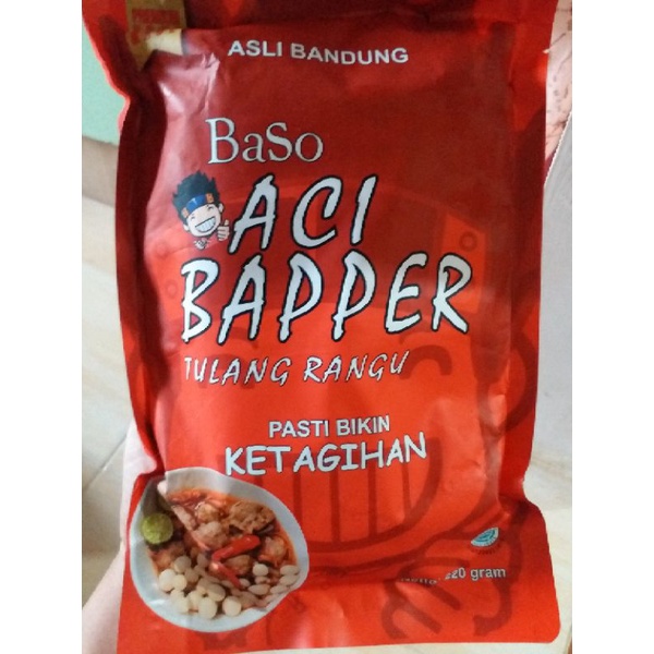 Jual Baso Aci Bapper Tulang Rangu Ready Stock Shopee Indonesia