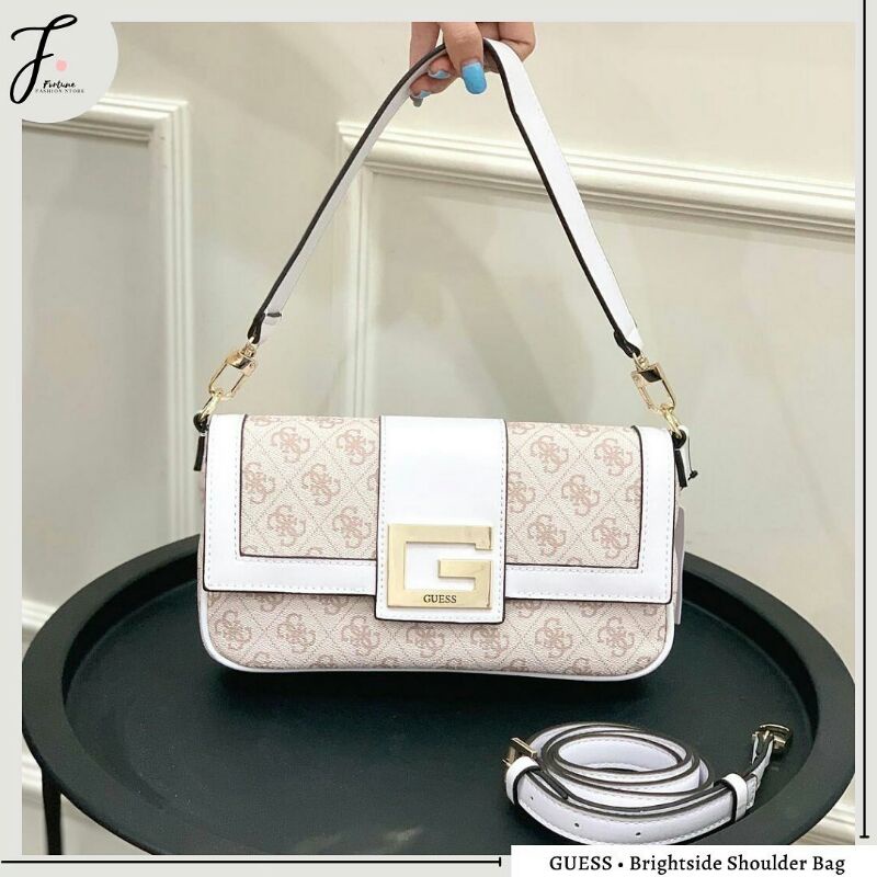 Jual GUESS • Brightside Shoulder Bag Tas Selempang Wanita