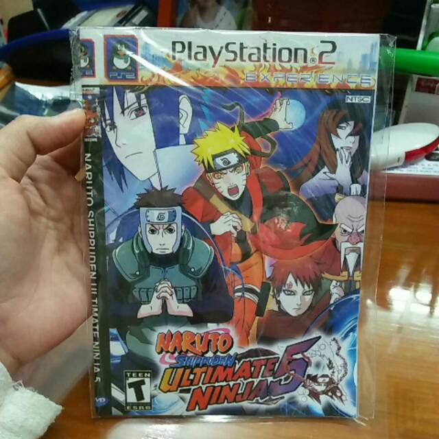 Kaset Game PS2 PS 2 Naruto Shippuden - Ultimate Ninja 5