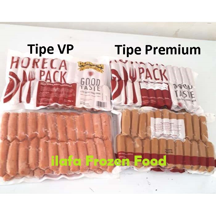 Jual Bernardi Sosis Sapi Horeca Pack Breakfast Vp 1kg Shopee Indonesia