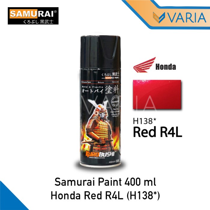 Jual Samurai Paint Cat Semprot Motor Pylox Pilox Honda Red R L H Shopee Indonesia