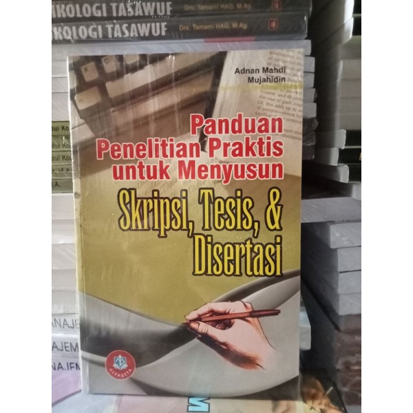 Jual PANDUAN PENELITIAN PRAKTIS UNTUK MENYUSUN SKRIPSI, TESIS ...