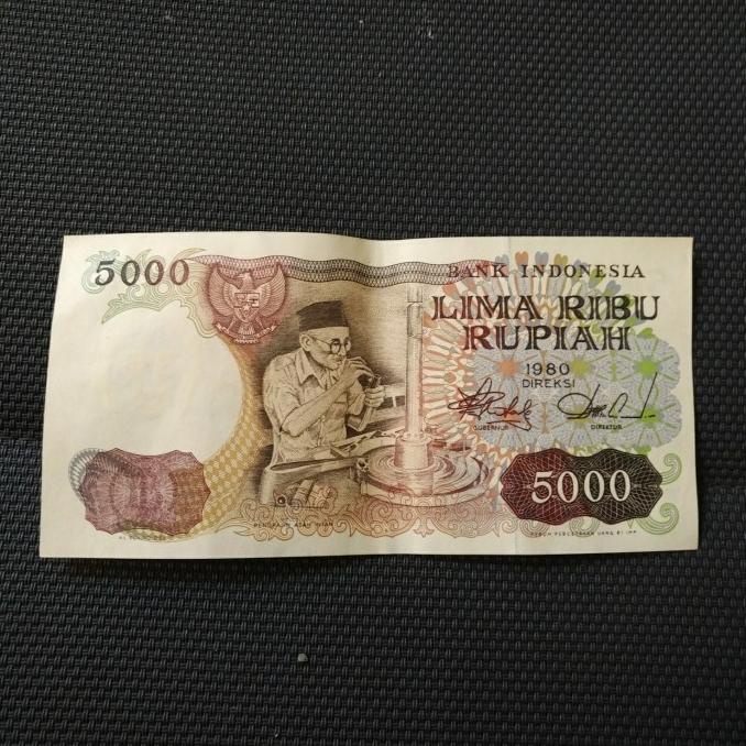 Jual [COD] Uang Kuno 5000 5 Ribu Rupiah Tahun 1980 [COD] | Shopee Indonesia
