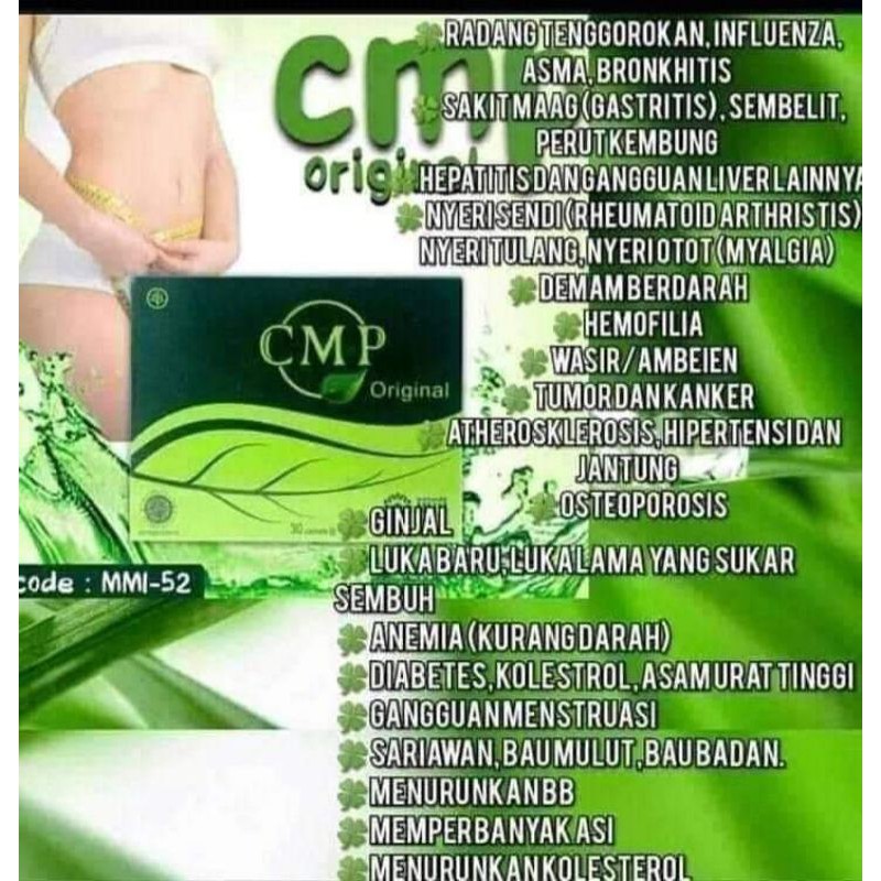 Jual CMP original ( rasa original,cocok untuk alergi pernapasan / asma ...