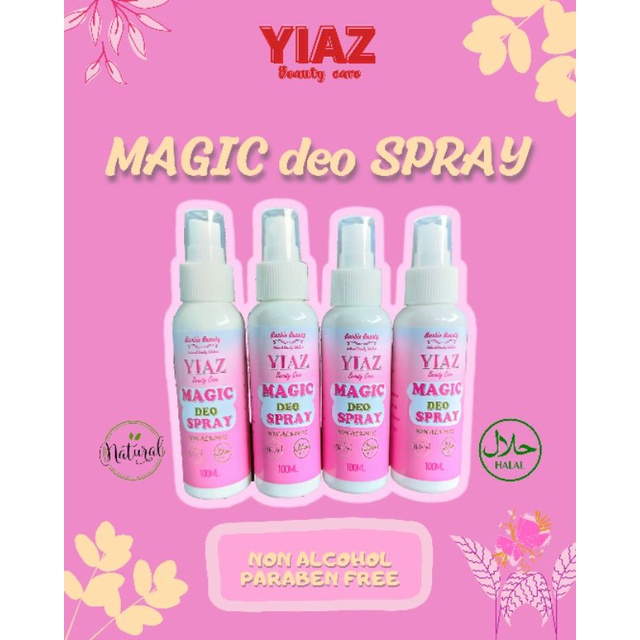 Jual PROMO!!! DEODORANT SPRAY /AMPUH atasi Bau Badan dan Ketiak Hitam ...