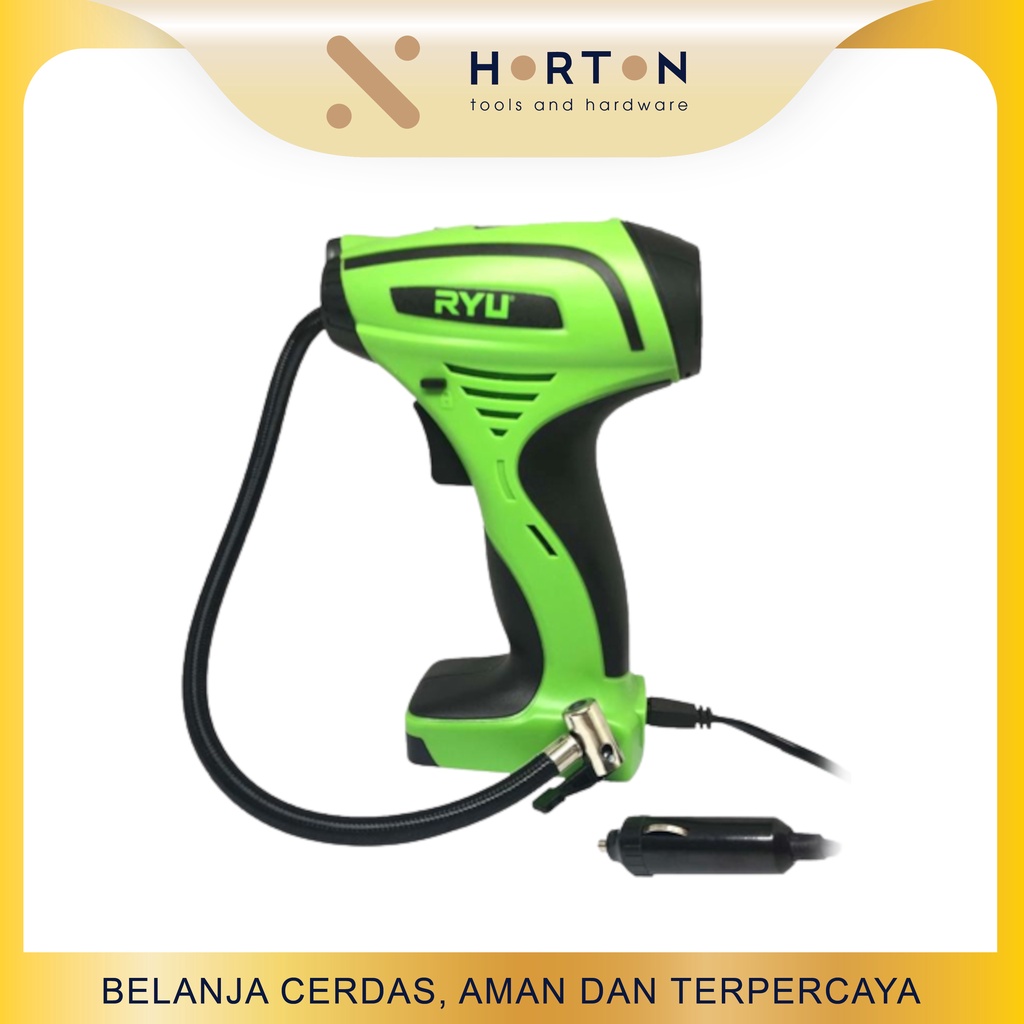 Jual RYU Mini Compresor RCC 12 V Pompa Ban Portable Kompresor DC Mobil ...