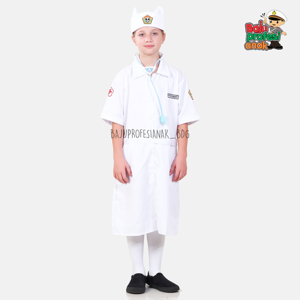 Jual Baju Profesi Perawat /kostum Anak (permpuan ) | Shopee Indonesia