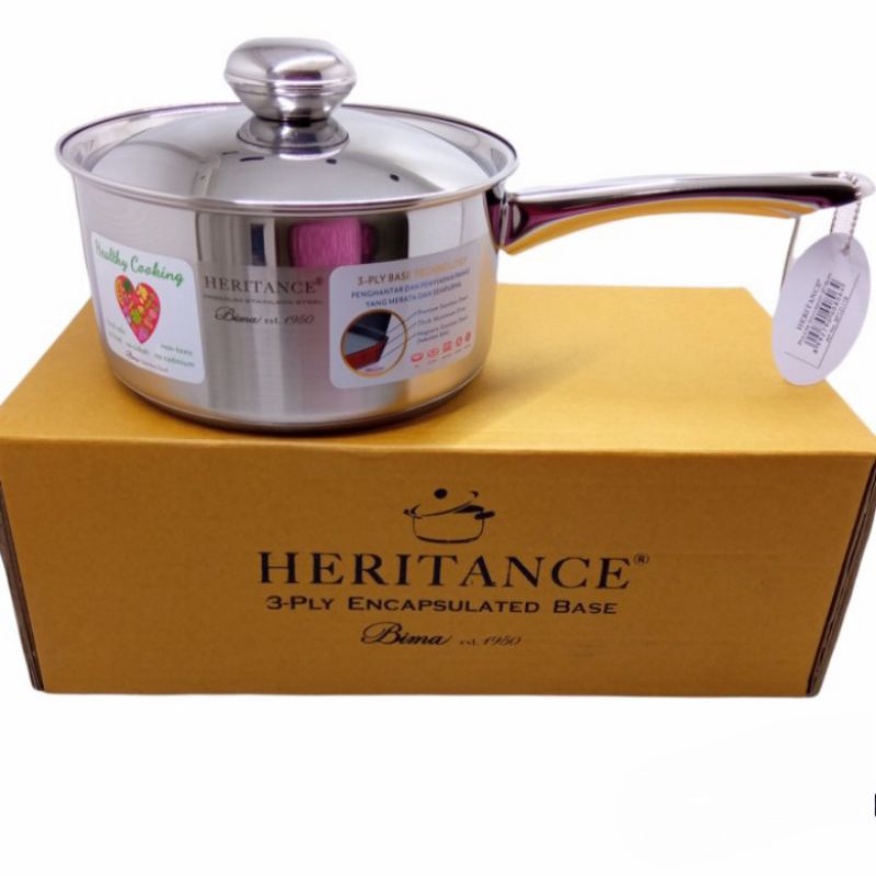 Jual Sauce Pan Cm Bima Heritance Bp Panci Susu Stainless Bima L Shopee Indonesia