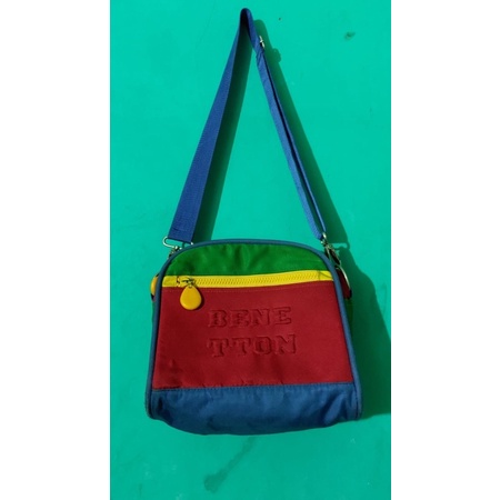 United colors of store benetton sling bags