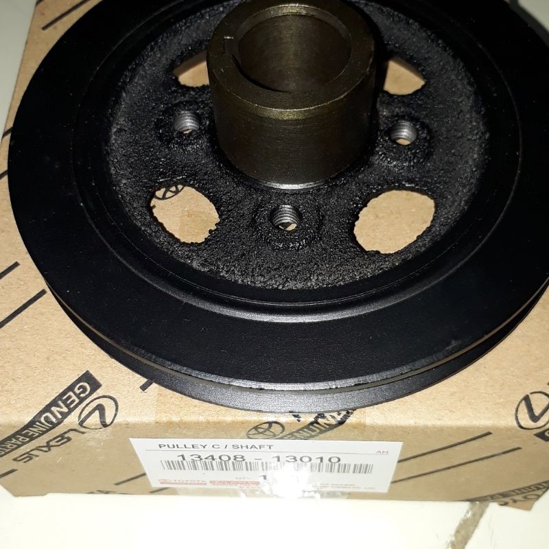 Jual puli poli as krup pulley crank shaft kijang 7k kapsul 5k super Shopee Indonesia