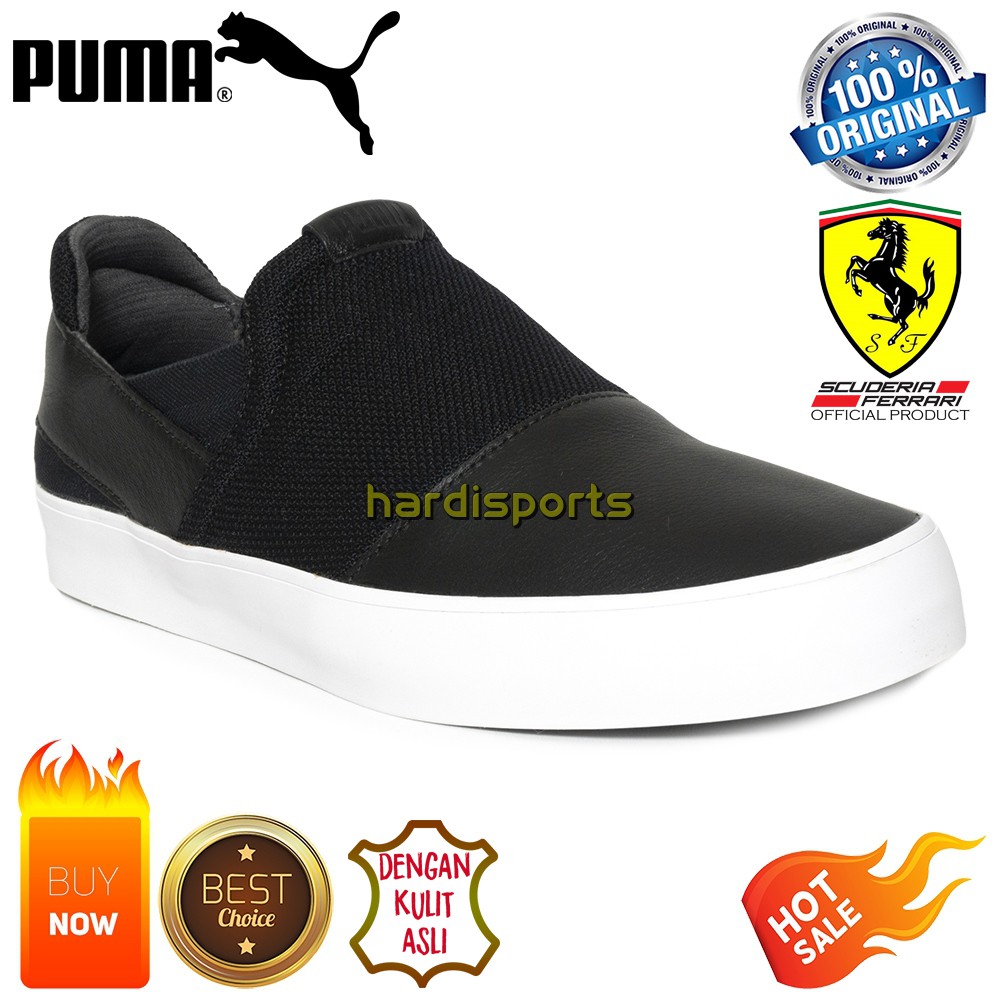 Sepatu slip on hot sale puma