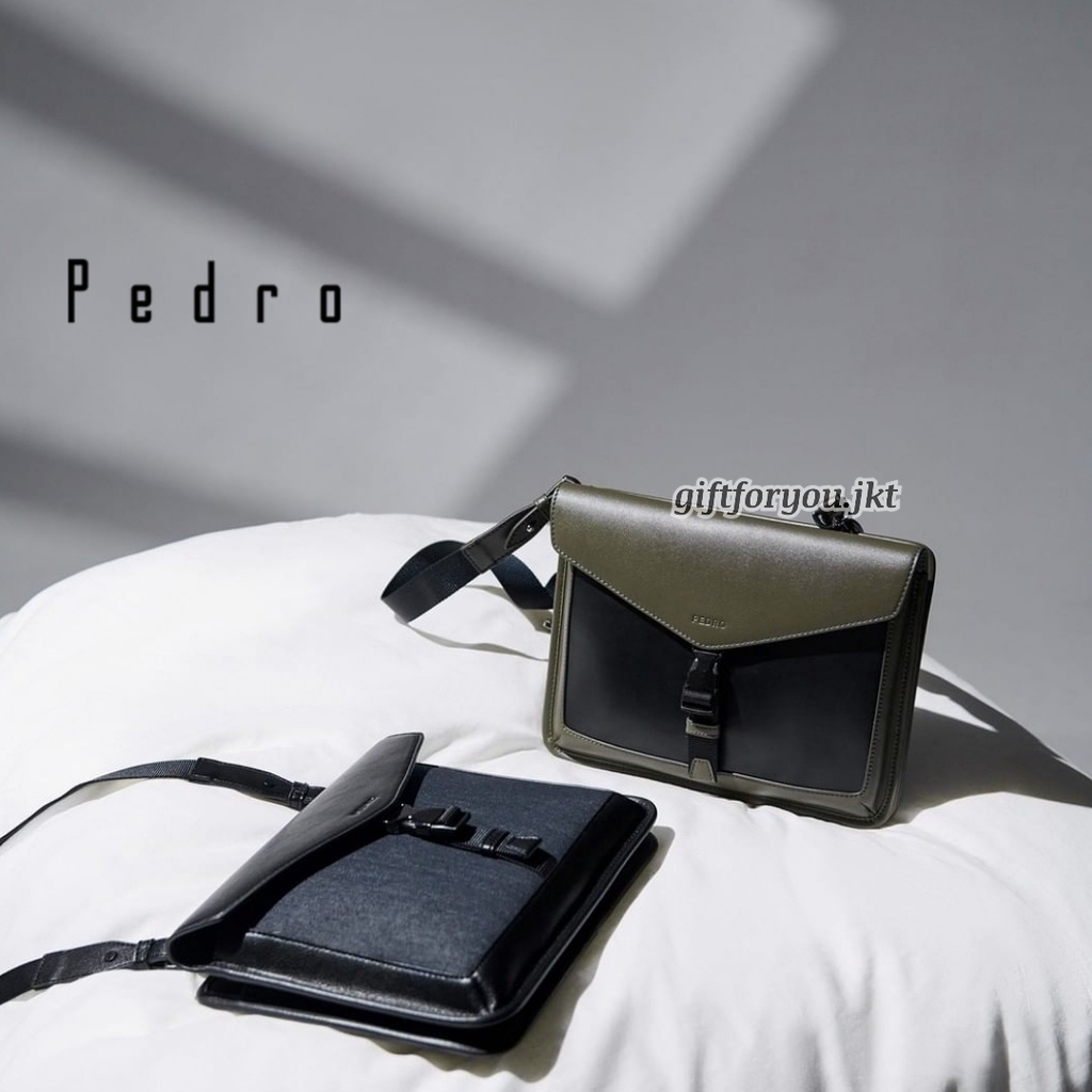 Jual Tas Pria Pedro Sling Bag Envelope Original Selempang Cowok