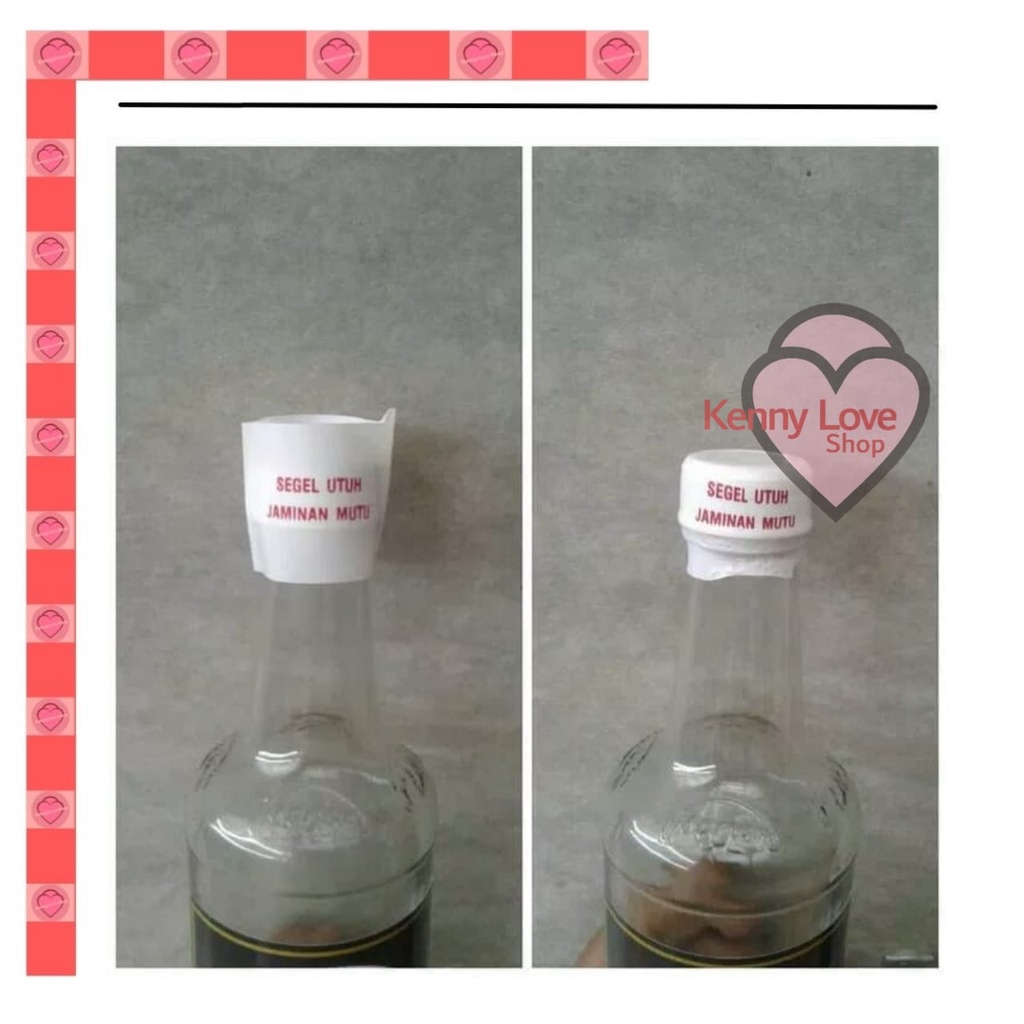 Jual SEGEL UTUH 40 45 50 55 mmPlastik Shrink botol Marjan Uc JAMINAN ...