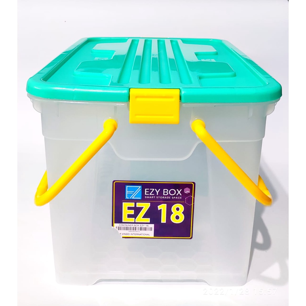 Jual Container Box 18l Ez Jinjing Kotak Penyimpanan Kotak Plastik Premium Box Plastik Box 0331