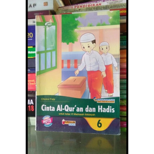 Jual Cinta Al Qur An Dan Hadis SD Kelas 6 VI Penerbit Tiga Serangkai ...