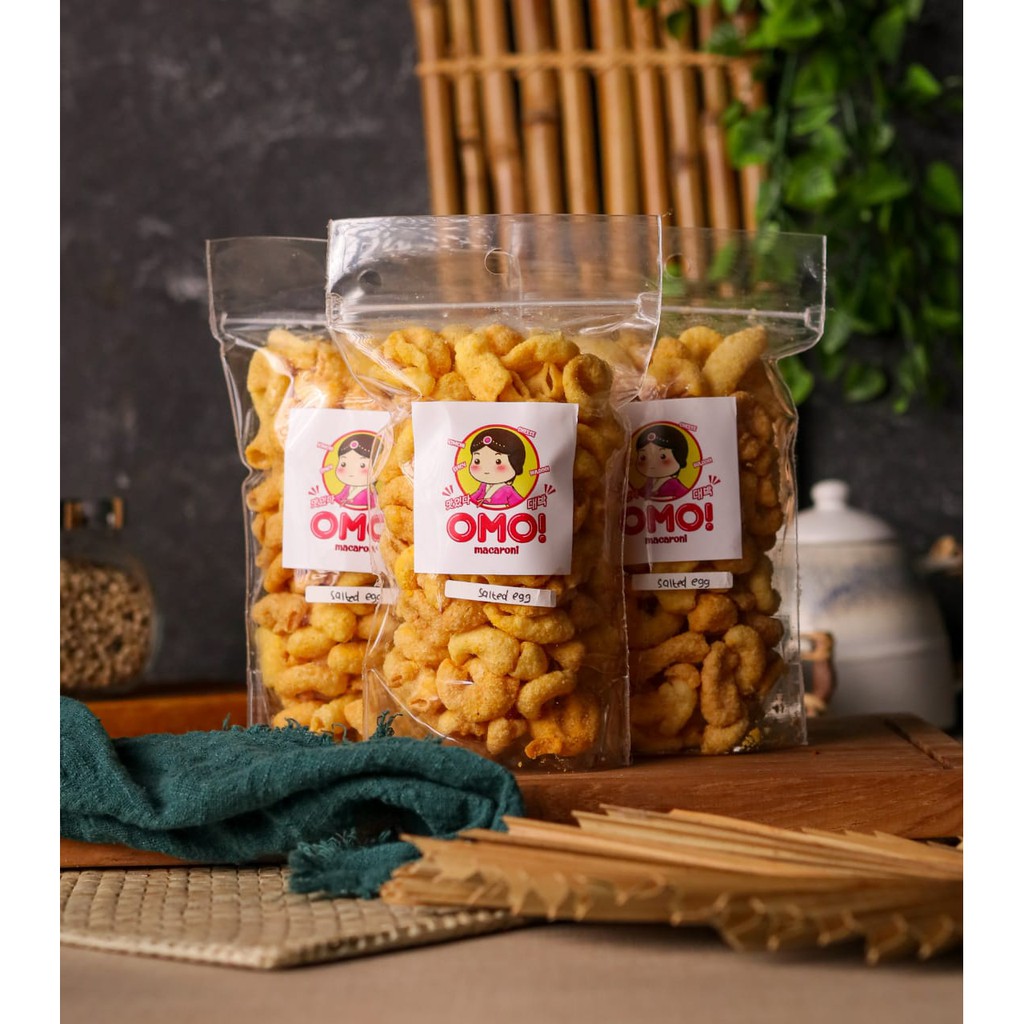Jual Omo Makaroni rasa Salted Egg | Shopee Indonesia