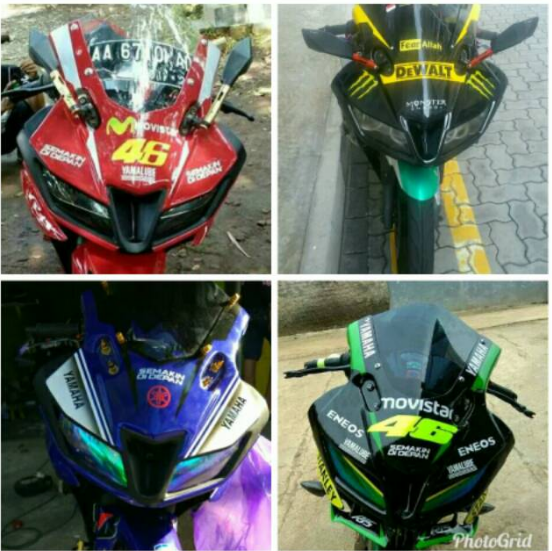 Jual HEADLAMP R15 V2 MODEL HEADLAMP R15V3 TOPENG R15 V2 MODEL TOPENG ...