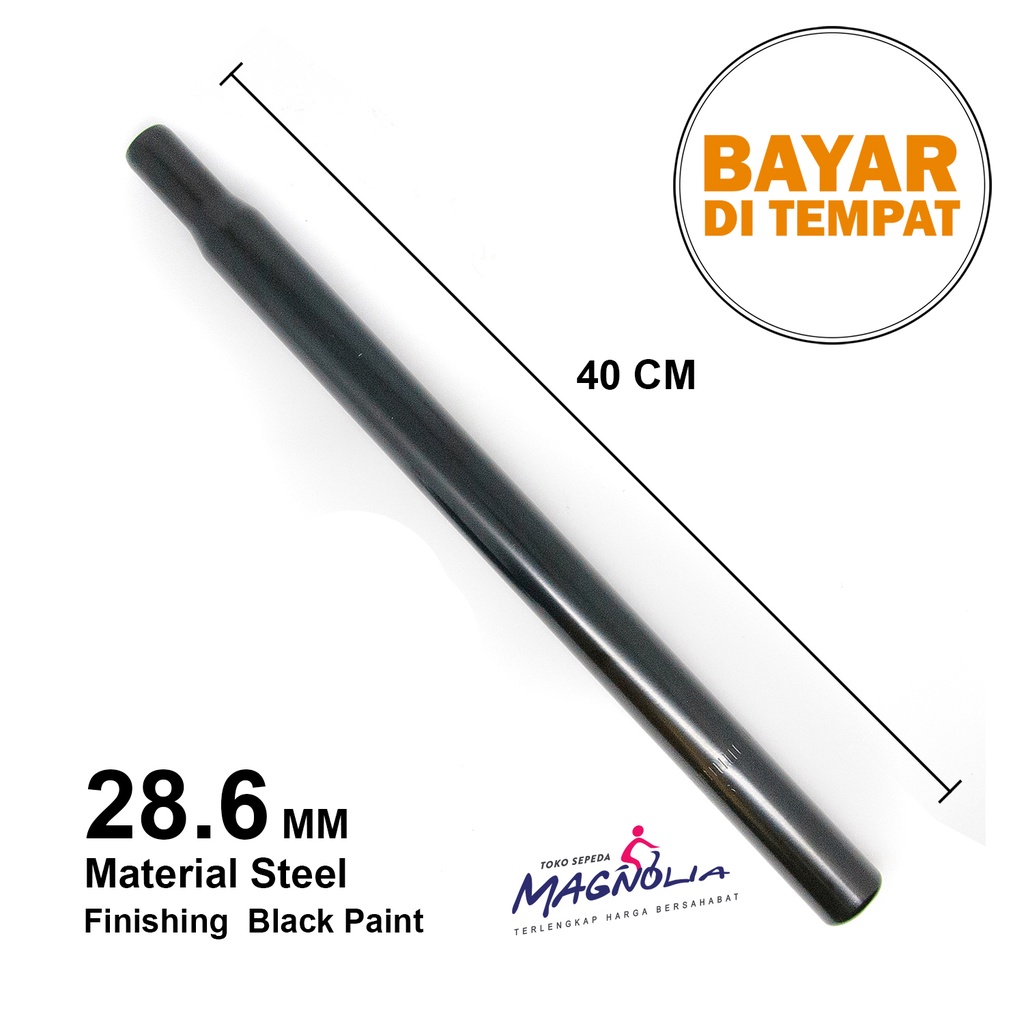 Jual Seatpost 28.6 MM Tiang Sadel Jok Sepeda MTB Lipat CTB Gunung