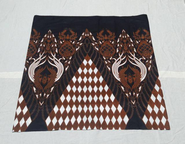 Jual Kain Batik Printing Jarik Sogan Hitam Manis Primis Keren Seragam ...