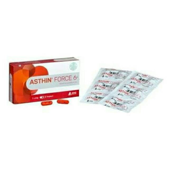 Jual Asthin force 6mg ( 20 kapsul) | Shopee Indonesia