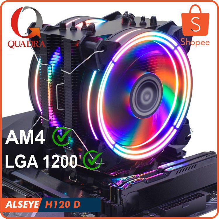 Jual CPU COOLER ALSEYE H120D RGB UNIVERSAL CPU SOCKET - CPU COOLER ...