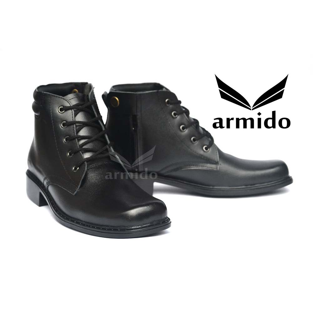 Jual Sepatu Pdh Kulit Asli Tni Polri Security Satpam Dishub Shopee Indonesia