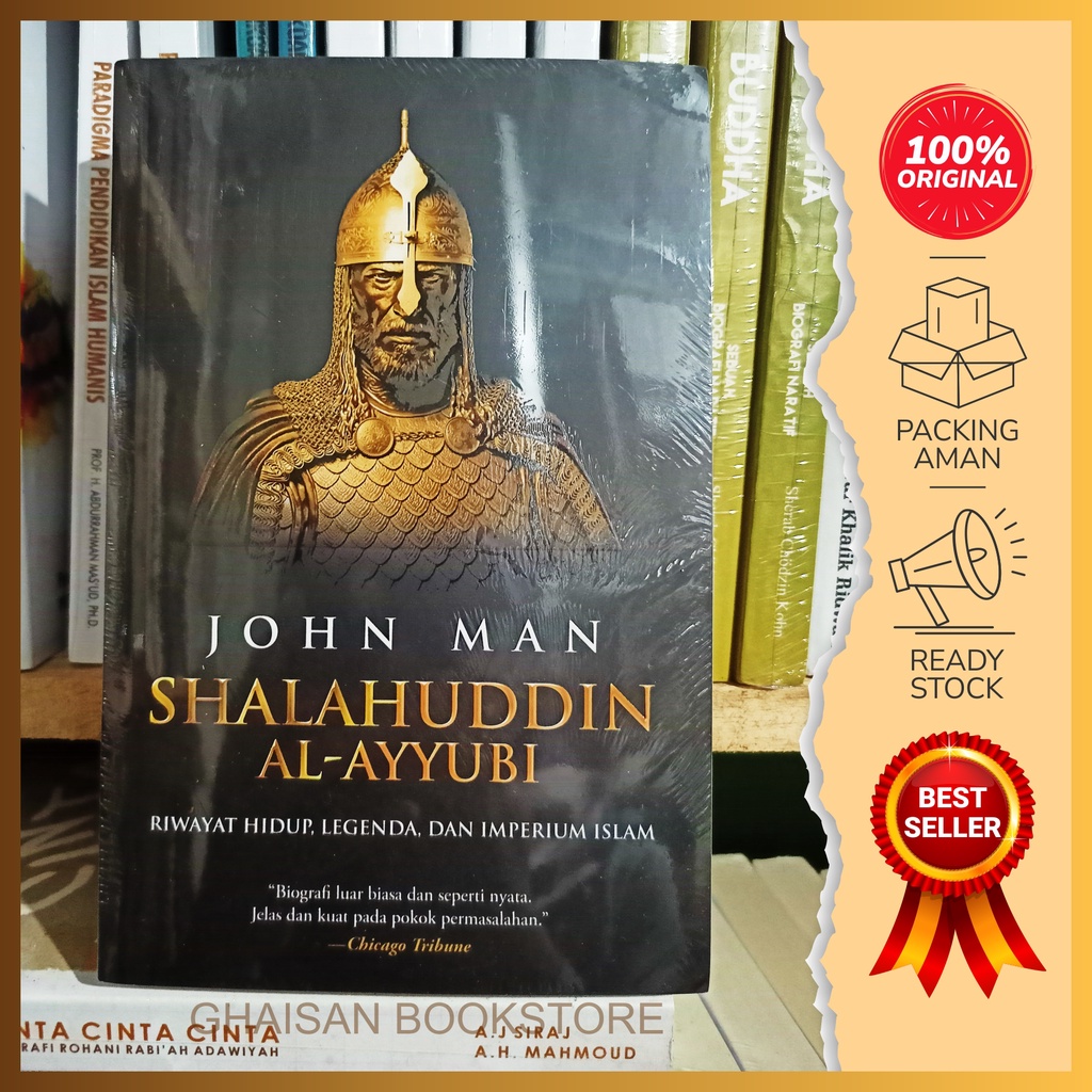 Jual Buku Sejarah Shalahuddin Al Ayyubi Riwayat Hidup Legenda Dan