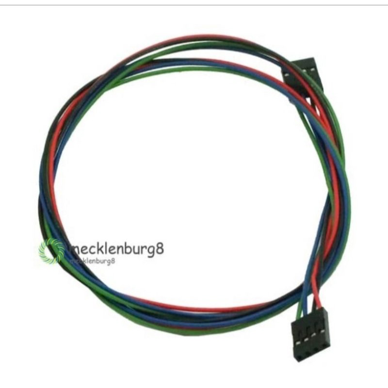 5PCS 3D printer 70cm 2/3/4pin Female - female cable jumper