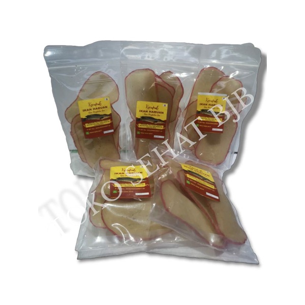 Jual KERUPUK IKAN HARUAN ASLI KHAS PANGKALAN BUN SIRIP MERAH | Shopee ...