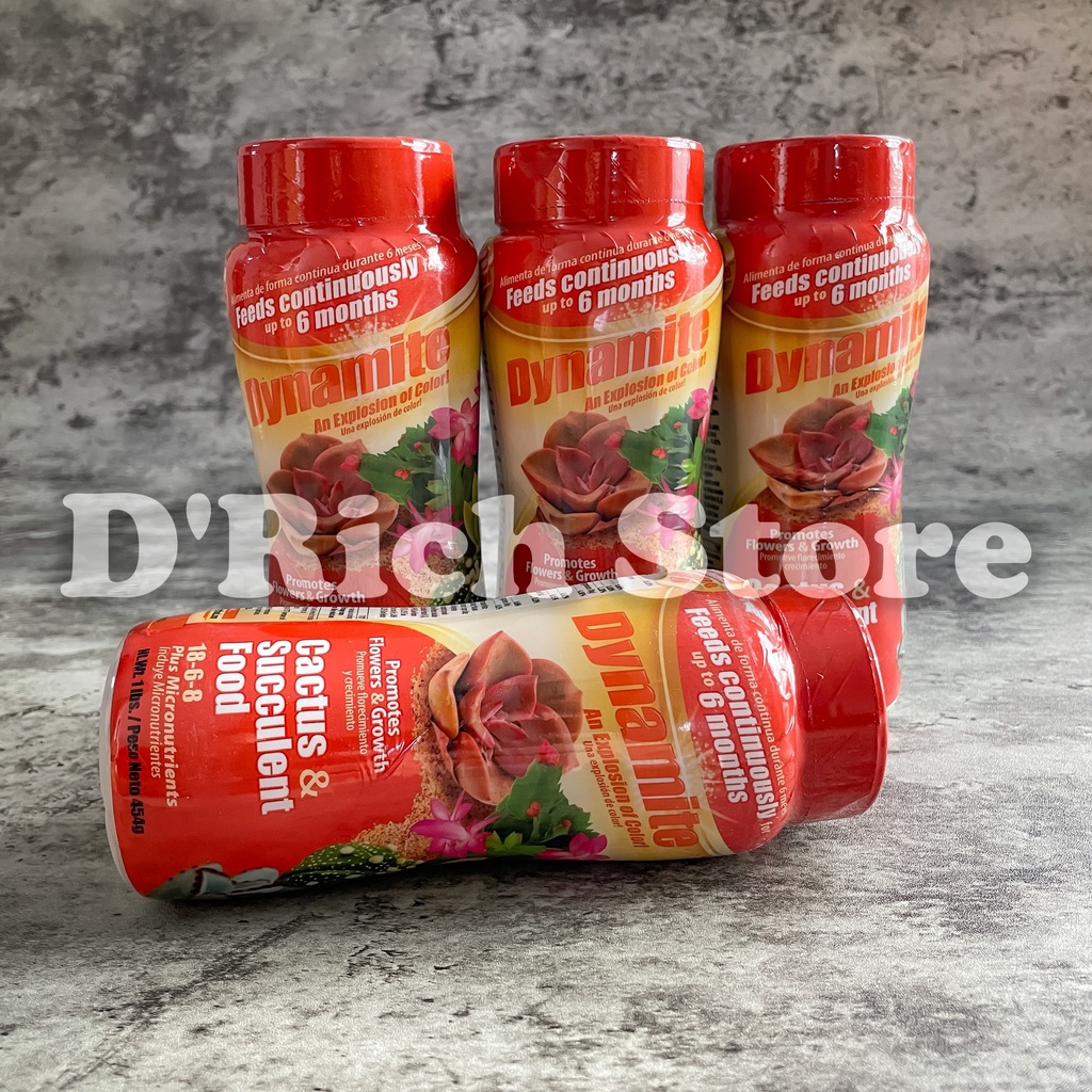 Jual Pupuk Dynamite Cactus & Succulent Food 1868 ( 453 gram