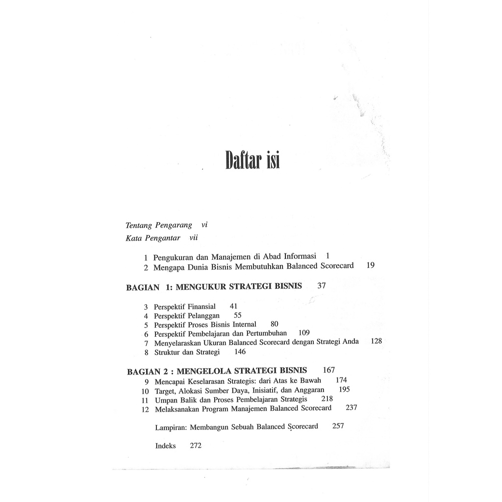 Jual buku BALANCED SCORECARD-Robert S Kaptan | Shopee Indonesia
