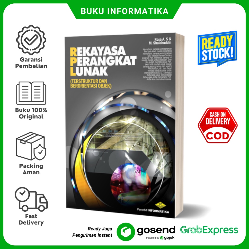 Jual Buku Rekayasa Perangkat Lunak Terstruktur Dan Berorientasi Objek Edisi Revisi Shopee 3720